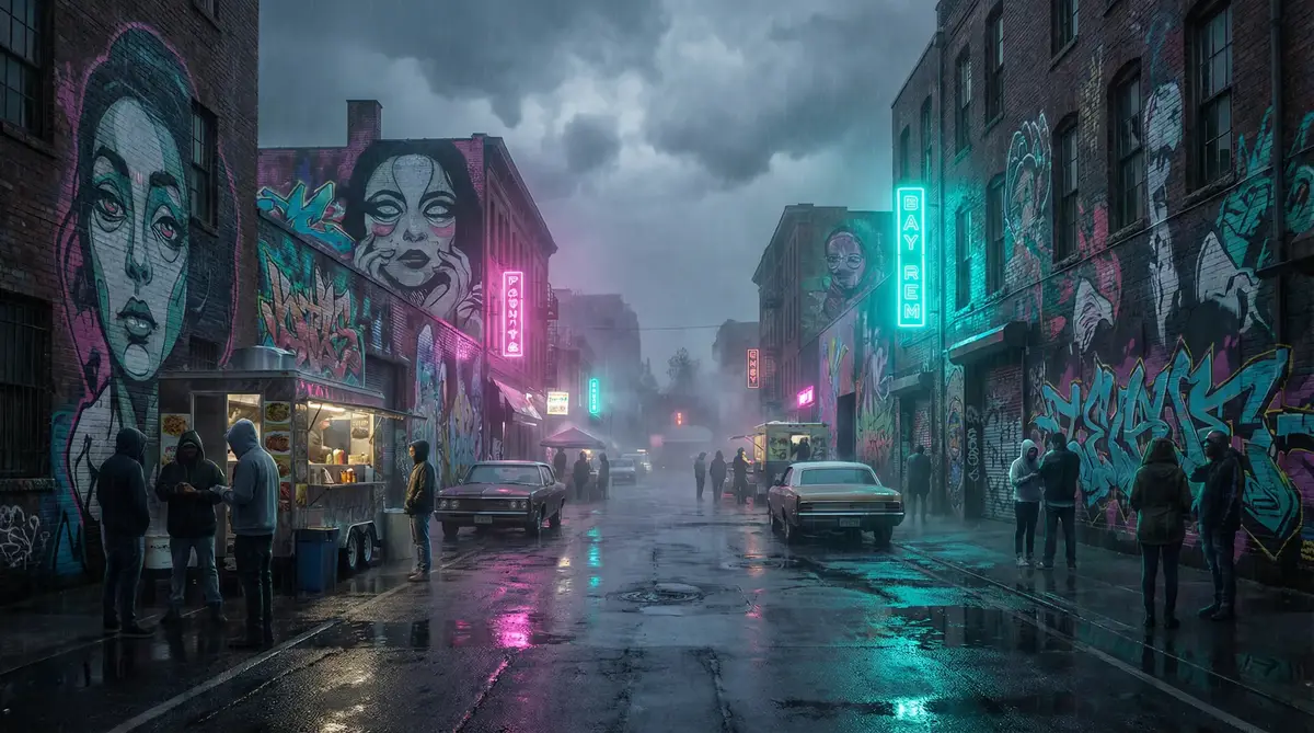 叶子楣特区爱奴 - 雨夜壁画街